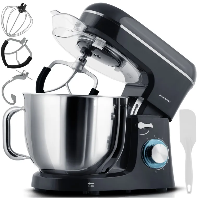 Berdsen, robot kuchenny, planetarny mikser 3w1, 6l, 1400W, BD-756