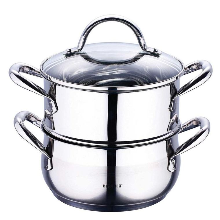 Bergner, Gourmet Line, garnek parowy, 2,2l