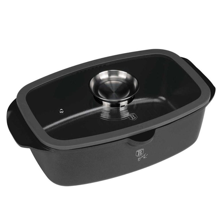 Berlinger Haus, Anthracite, brytfanna tytanowa z aromatyzerem