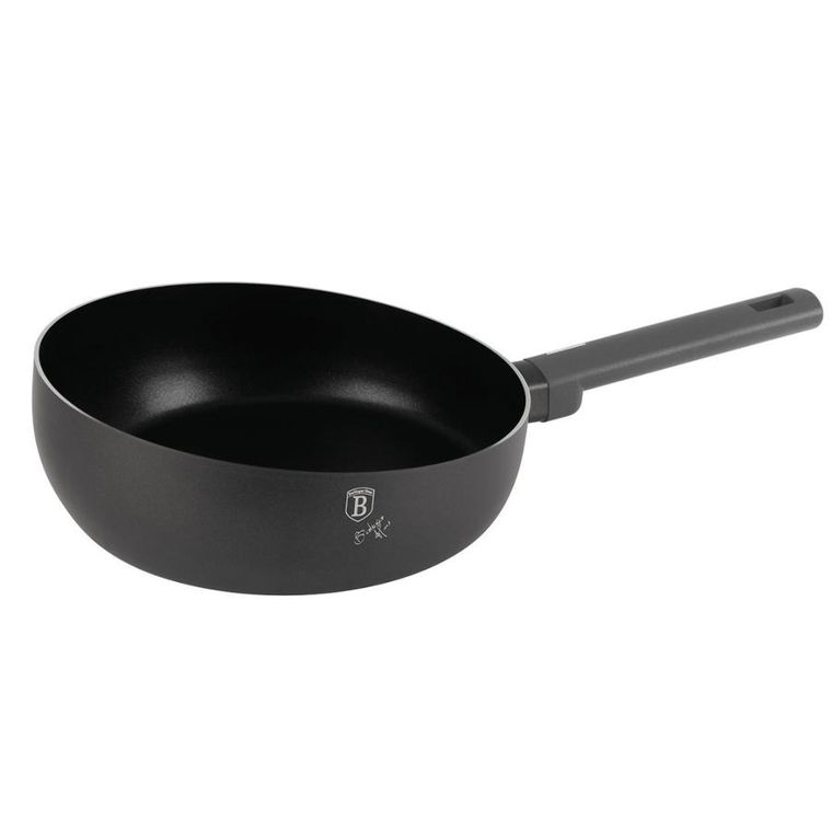 Berlinger Haus, Anthracite, wok, patelnia tytanowa, flip, 26 cm