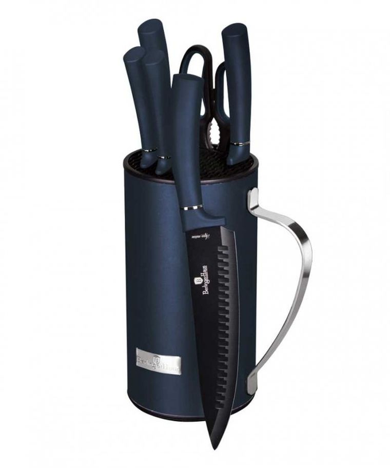 Berlinger Haus, Aquamarine, zestaw noży, 7 elementów