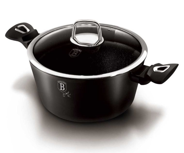 Berlinger Haus, Black Royal, garnek granitowy, 2.5l