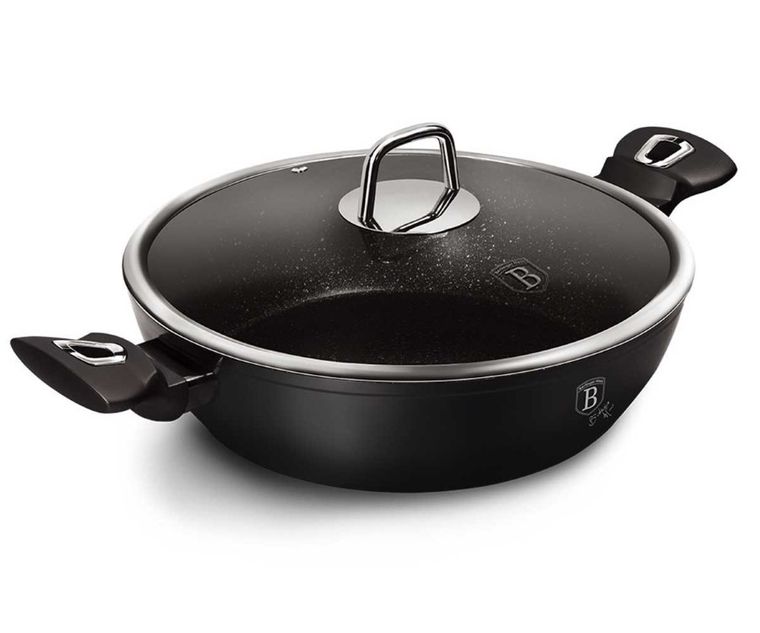 Berlinger Haus, Black Royal, garnek granitowy, 3.8l