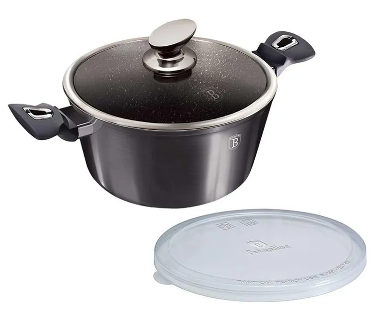 Berlinger Haus, Carbon Pro, garnek granitowy, 6.1l