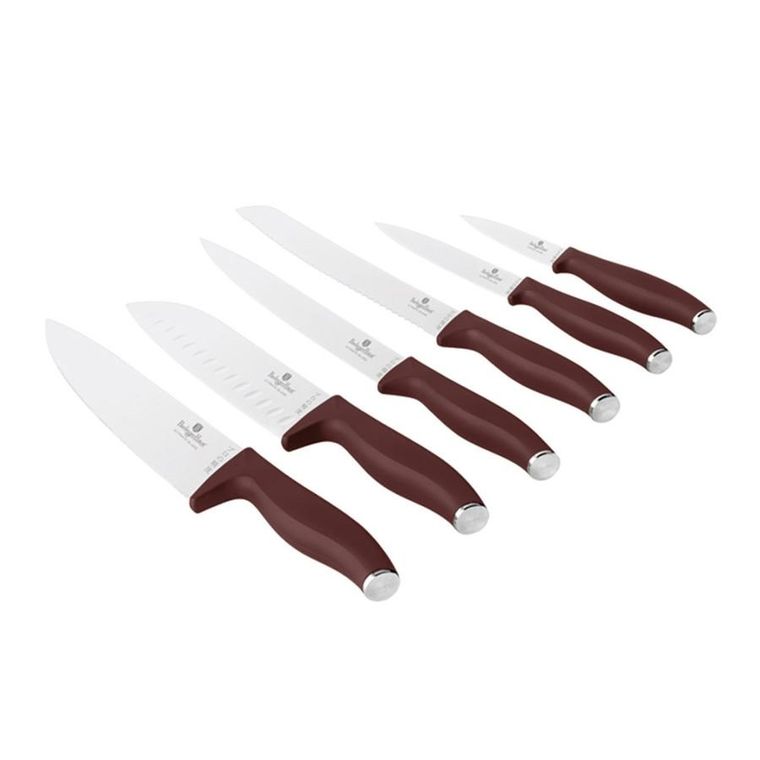 Berlinger Haus, Leonardo, zestaw 6 noży kuchennych, 6 szt.