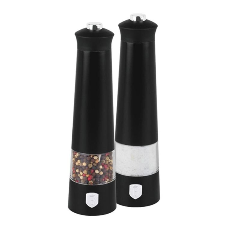 Berlinger Haus, młynki elektryczne do pieprzu i soli, matte black