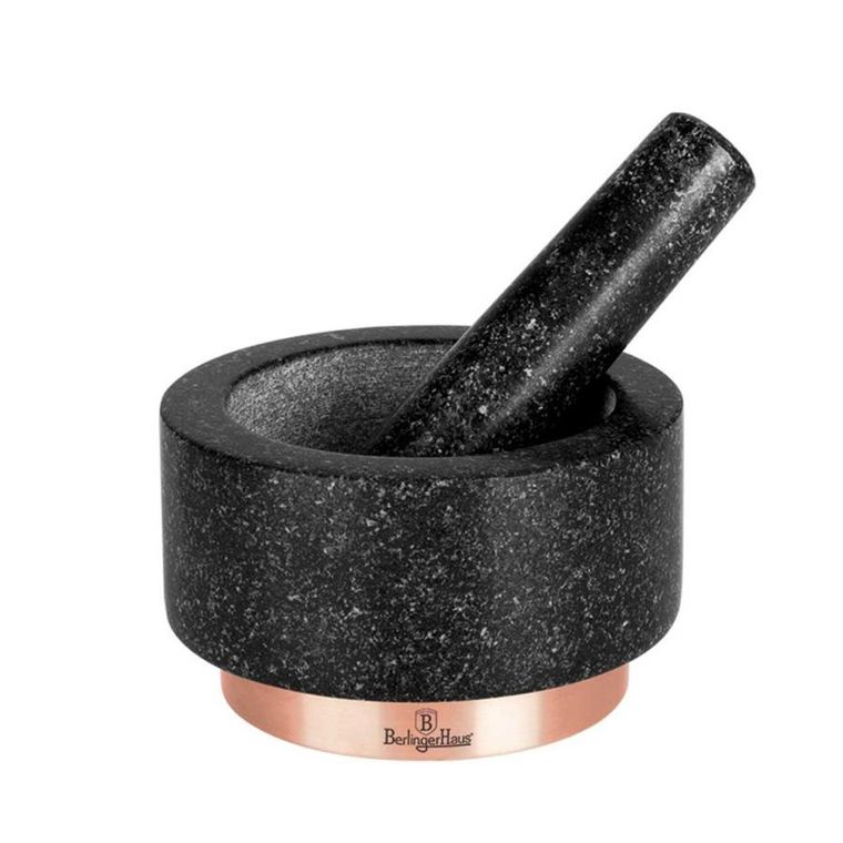 Berlinger Haus, moździerz granitowy, black rose, średnica, 14 cm