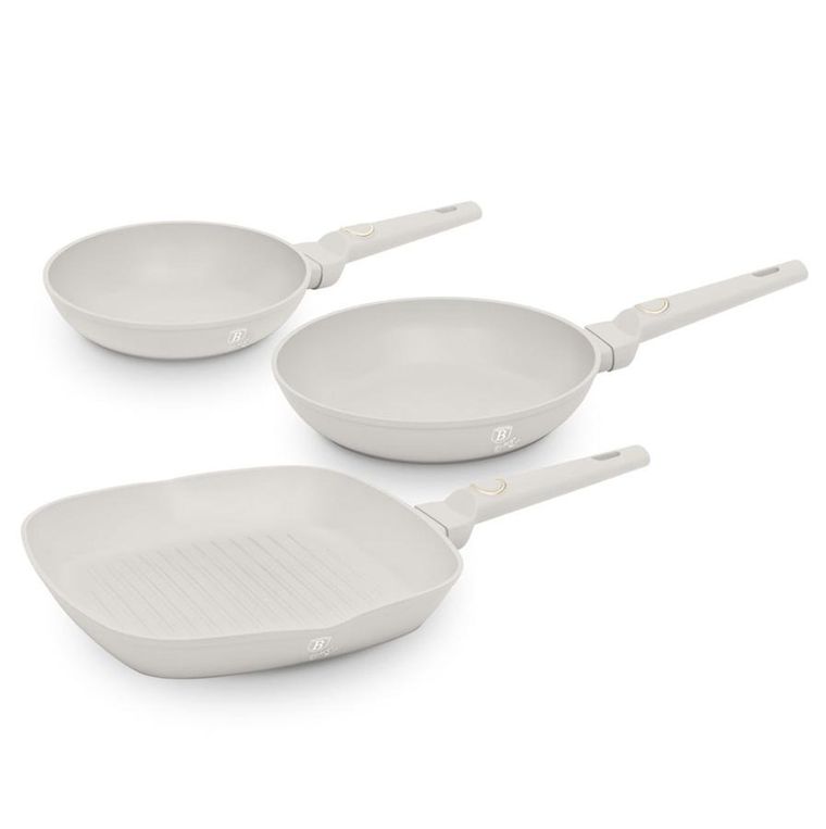 Berlinger Haus, Sahara, zestaw patelni tytanowych, 3 szt.