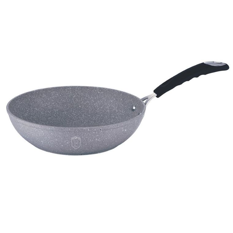 Berlinger Haus, Stone Touch, wok granitowy, 28 cm