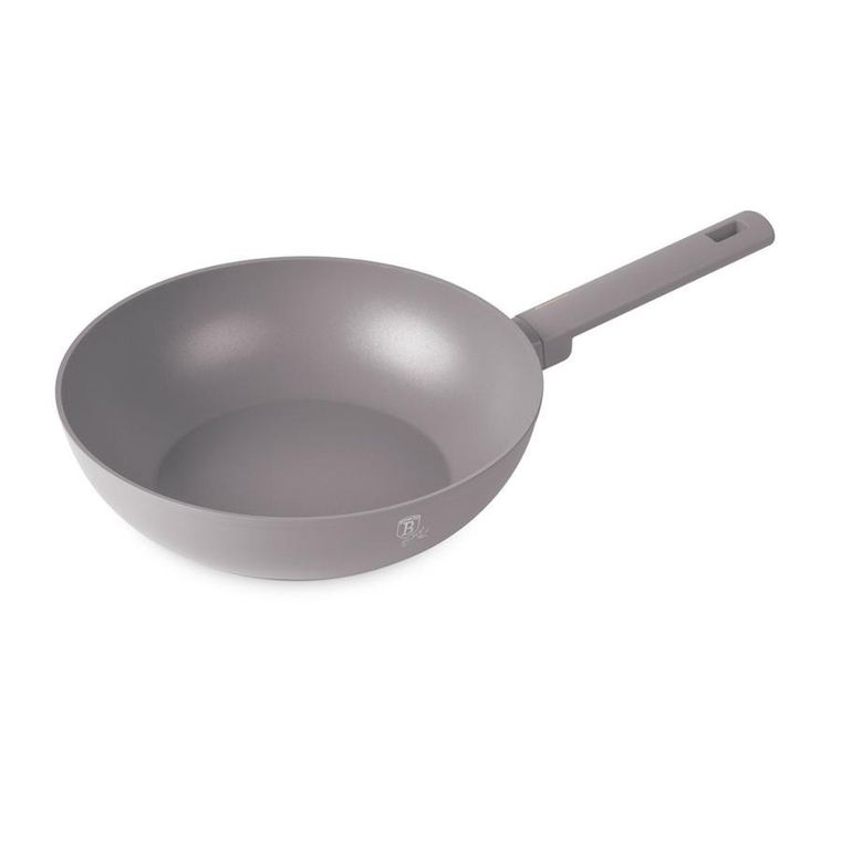 Berlinger Haus, Taupe, wok tytanowy, 28 cm