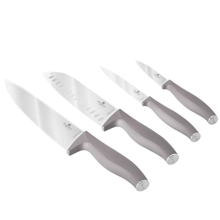 Berlinger Haus, Taupe, zestaw noży kuchennych, 4 szt.
