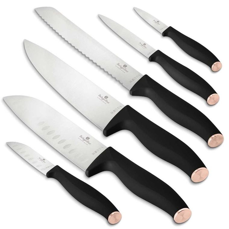 Berlinger Haus, zestaw noży, black rose, 6 szt.