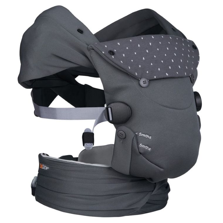 BeSafe, Newborn Haven, nosidełko, ciemnoszare
