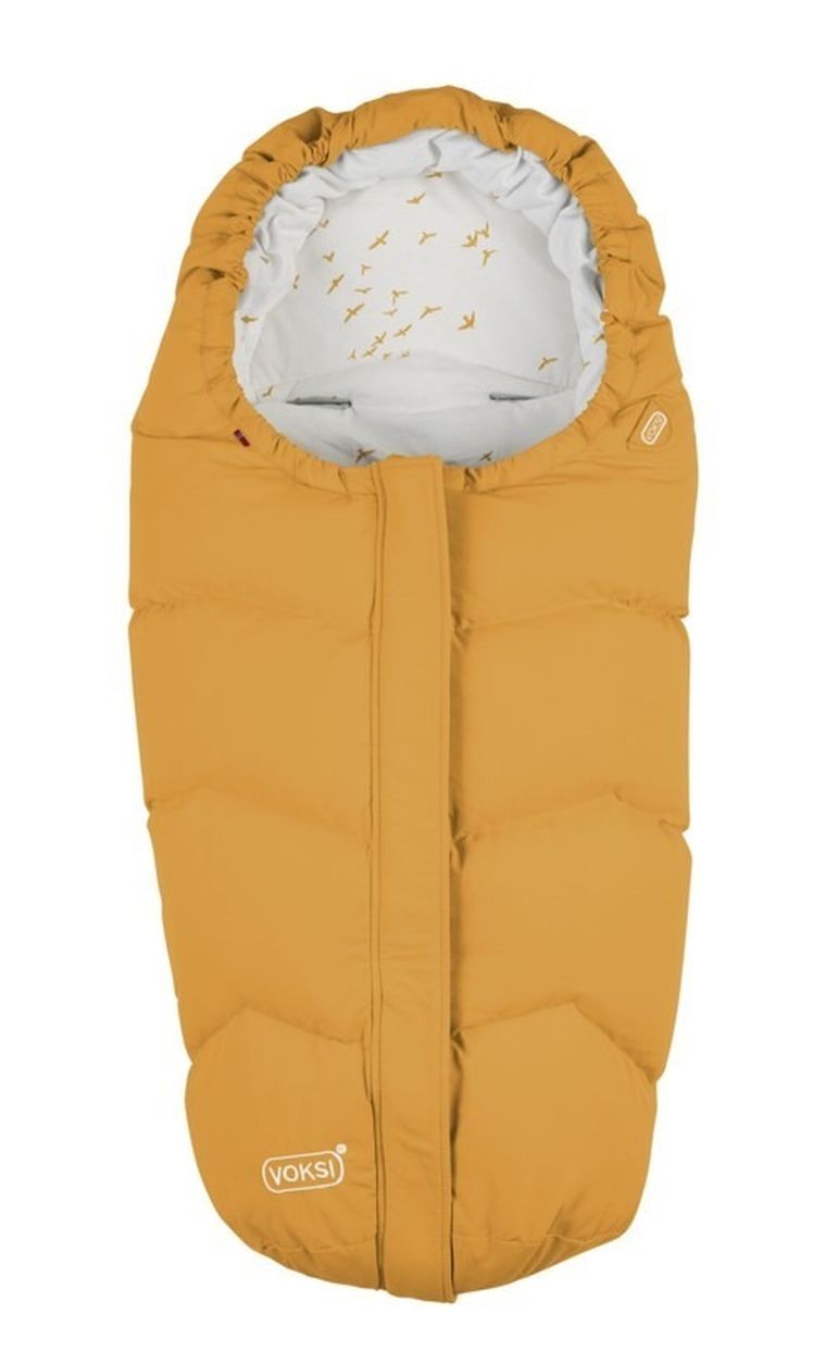BeSafe, Voksi, Move, śpiworek do fotelika i wózka, musztardowy