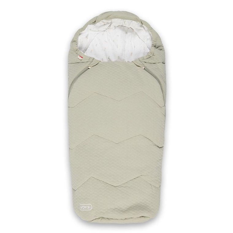 BeSafe Voksi, śpiworek do fotelika i wózka Voksi Breeze Light, mglisty zielony