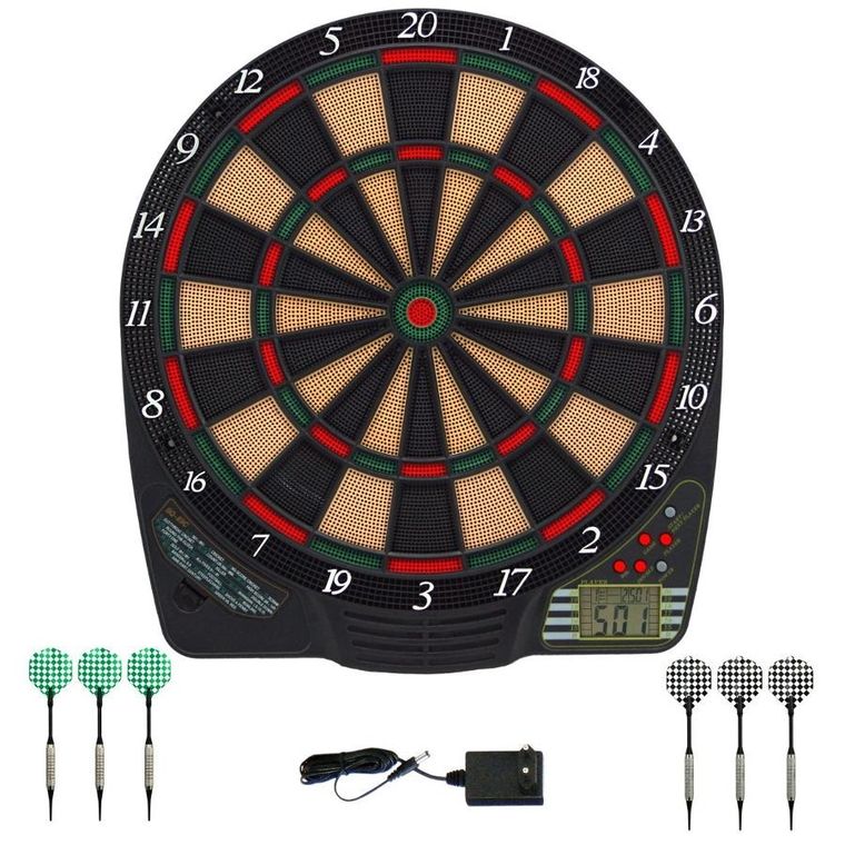 Best Sporting, Chester, tarcza elektroniczna do darta z rzutkami, zestaw