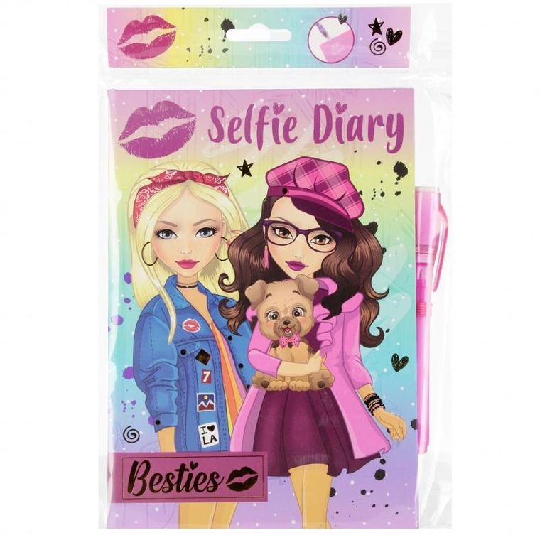 Besties, Magic, pamiętnik z długopisem, róże