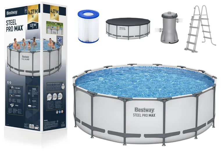 Bestway, basen ogrodowy, stelażowy, 427-122 cm
