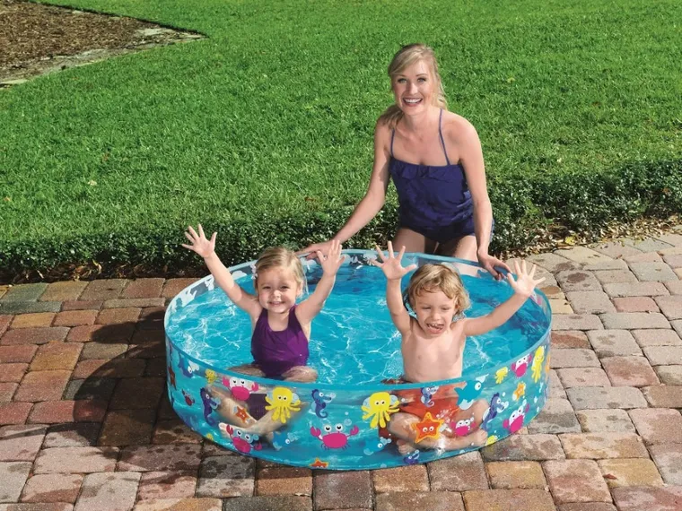 Bestway, basen rozporowy, okrągły, świat morskich zwierząt, 25-122 cm