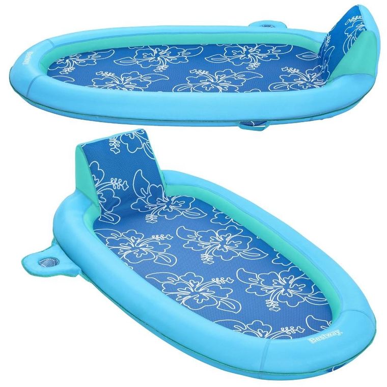 Bestway, dmuchany materac do pływania z oparciem