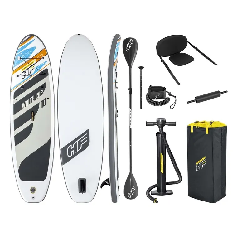 Bestway, Hydro-Force, White Cap Set, deska SUP, 305-84-12 cm