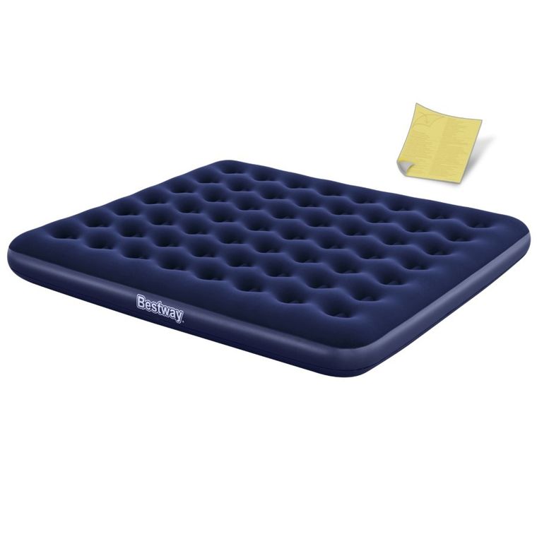 Bestway, King, materac welurowy, 203-183-22 cm