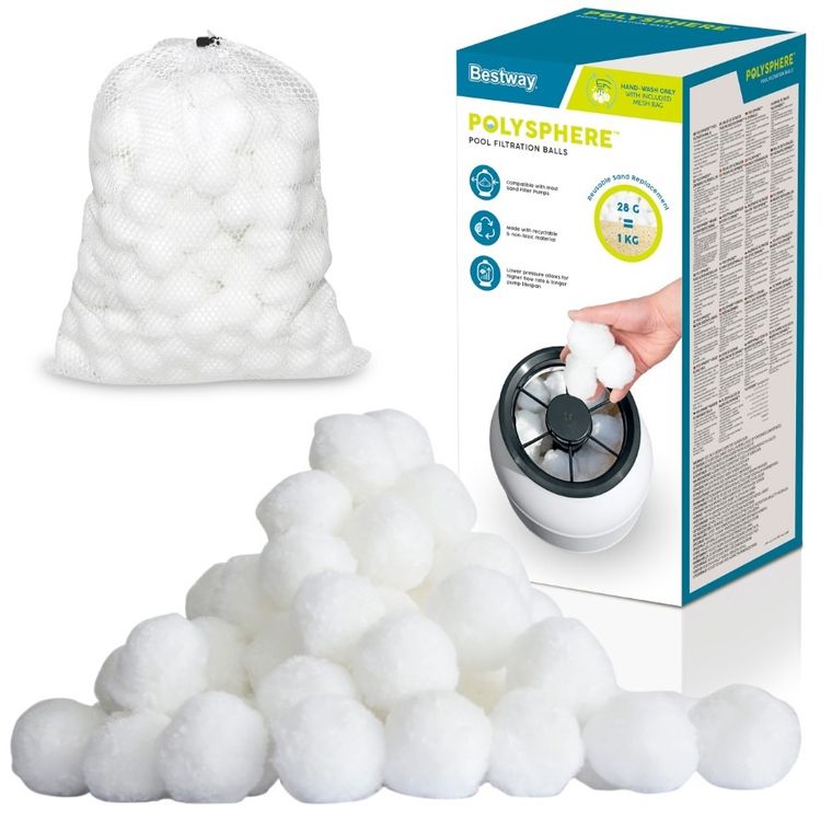 Bestway, kulki filtracyjne do pompy piaskowej