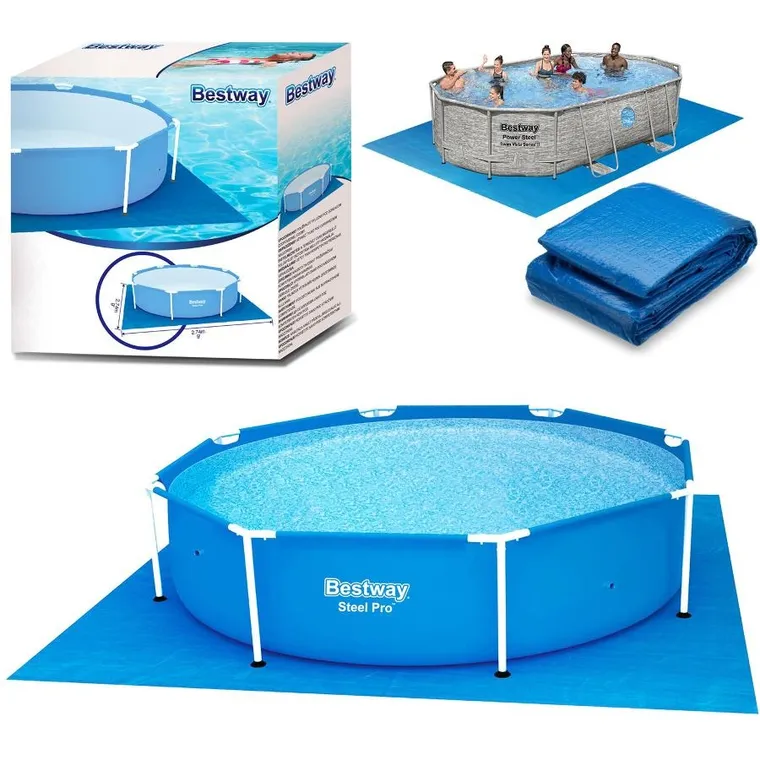 Bestway, mata pod basen, 274-274 cm