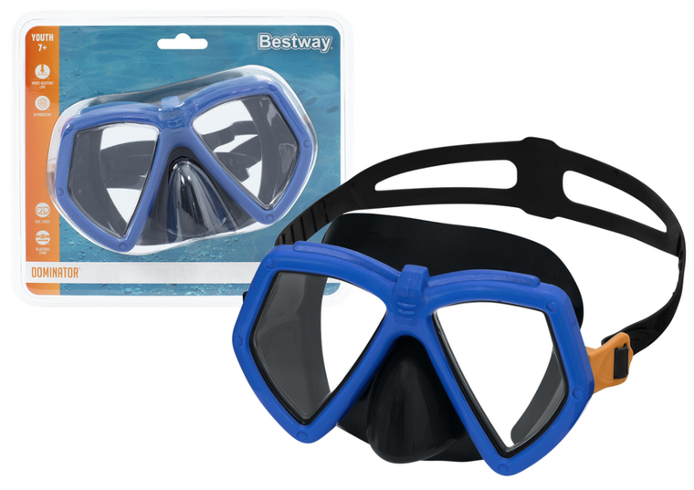 Bestway, okulary do pływania, niebieskie