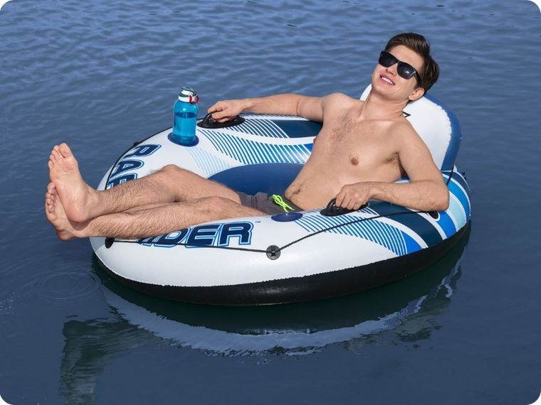 Bestway, Rapid Rider, fotel-koło dmuchane do pływania, o średnicy 135 cm
