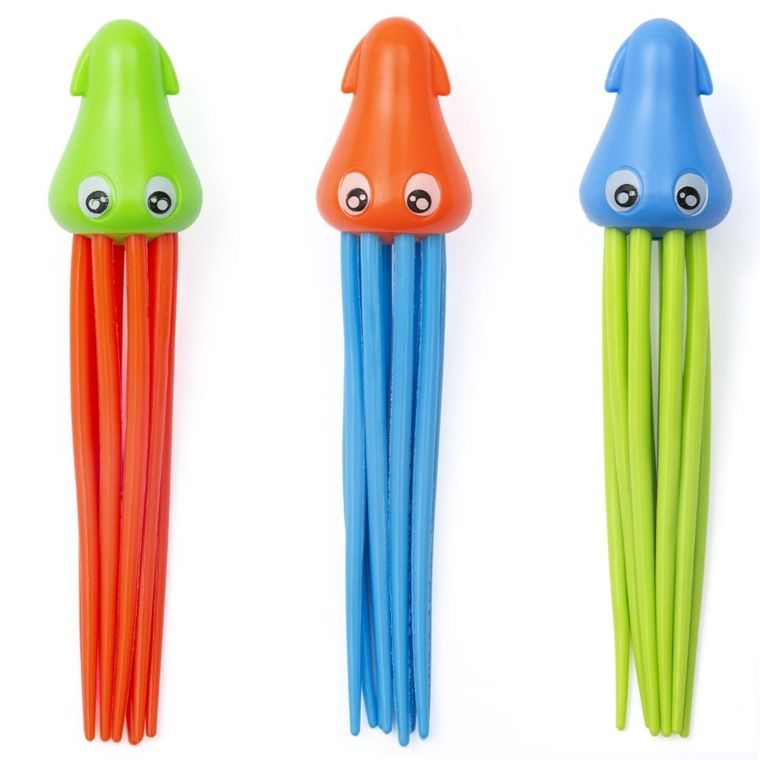 Bestway, Speedy Squid, zabawka do nurkowania, 3 szt.
