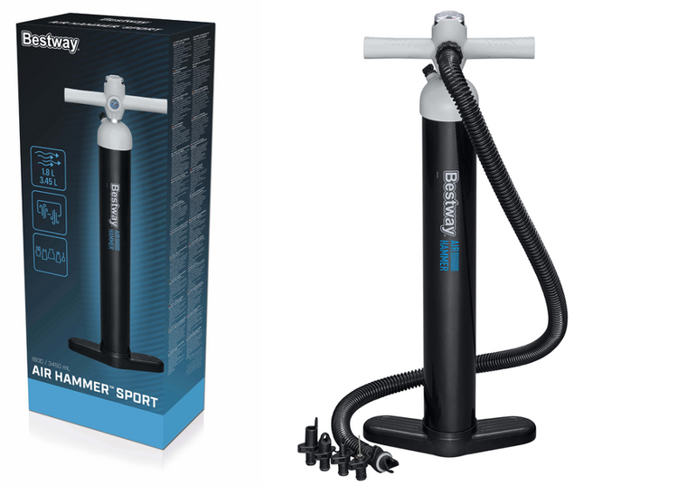 Bestway, wysokociśnieniowa pompka ręczna z manometrem