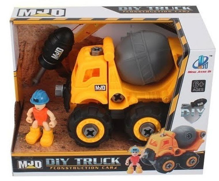 Betoniarka do skręcania, pojazd budowlany