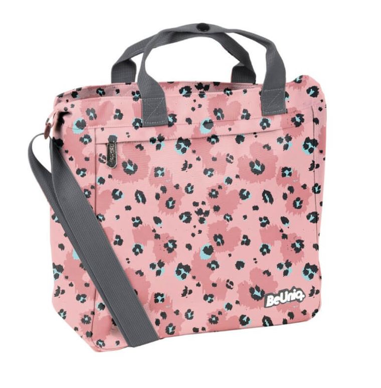 BeUniq, torba na ramię, leopard