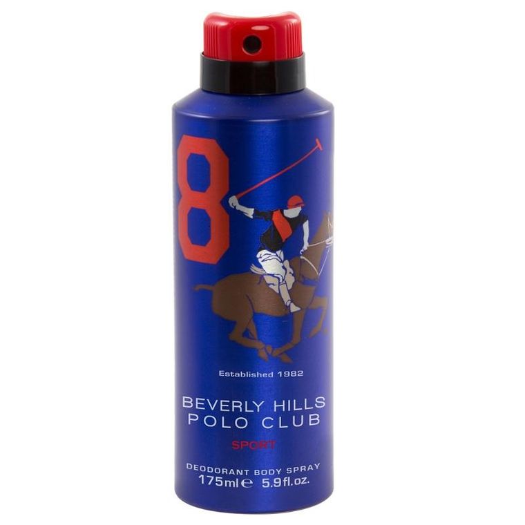 Beverly Hills Polo Club, Men Eight, dezodorant, spray, 175 ml