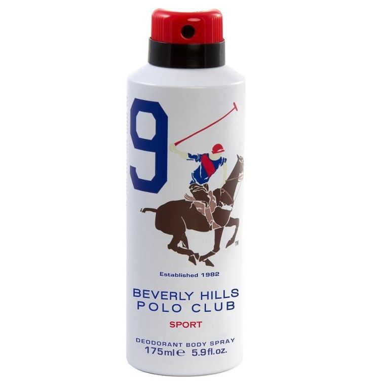 Beverly Hills Polo Club, Men Nine, dezodorant, spray, 175 ml