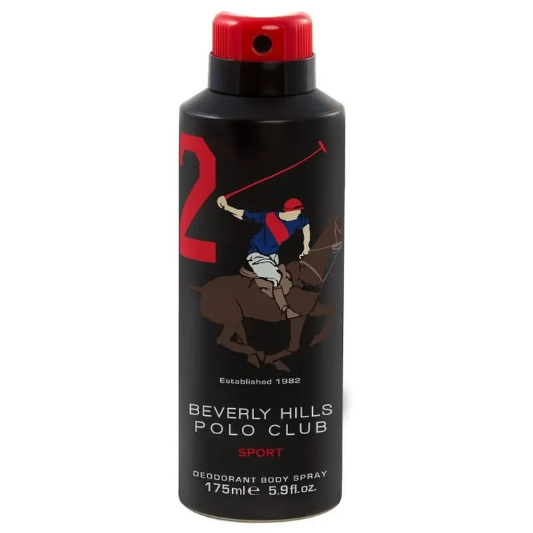 Beverly Hills Polo Club, Men Two, dezodorant, spray, 175 ml
