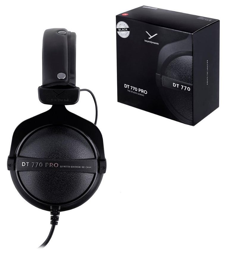 Beyerdynamic, DT 770 PRO 80 OHM LIMITED EDITION, słuchawki studyjne, zamknięte