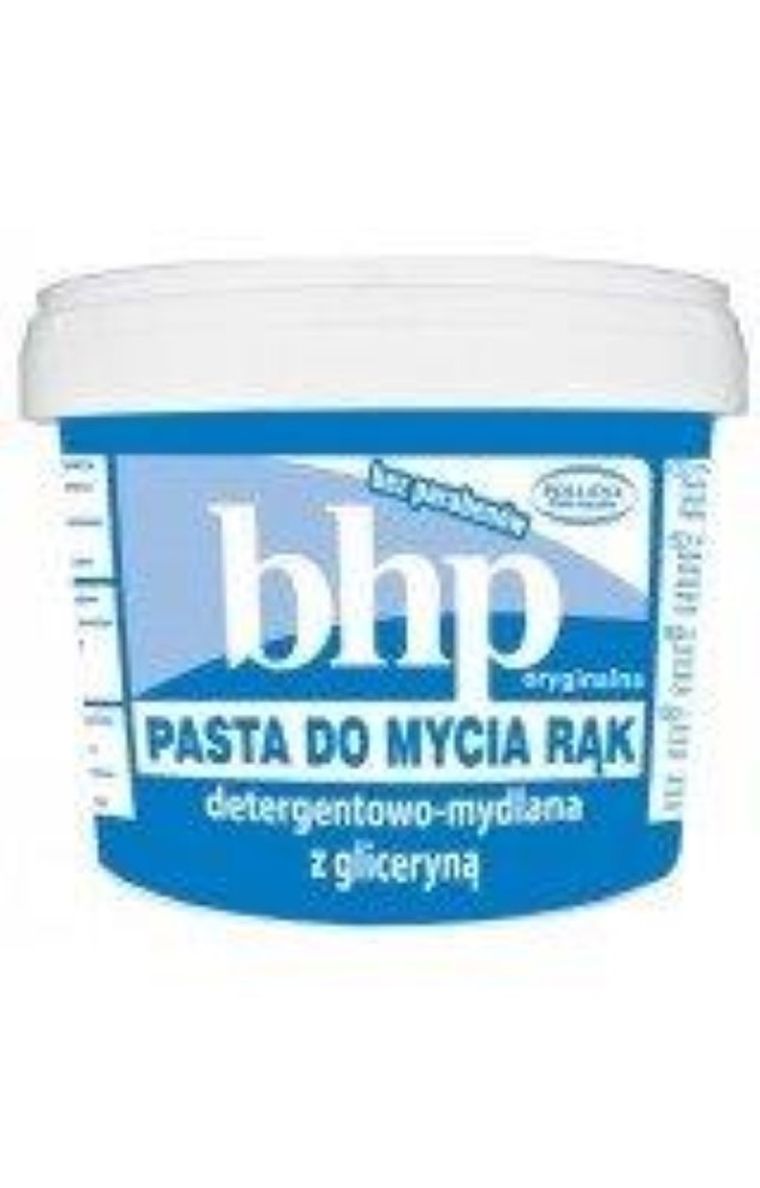 BHP, pasta do mycia rąk detergentowa-mydlana z gliceryną, 500 g