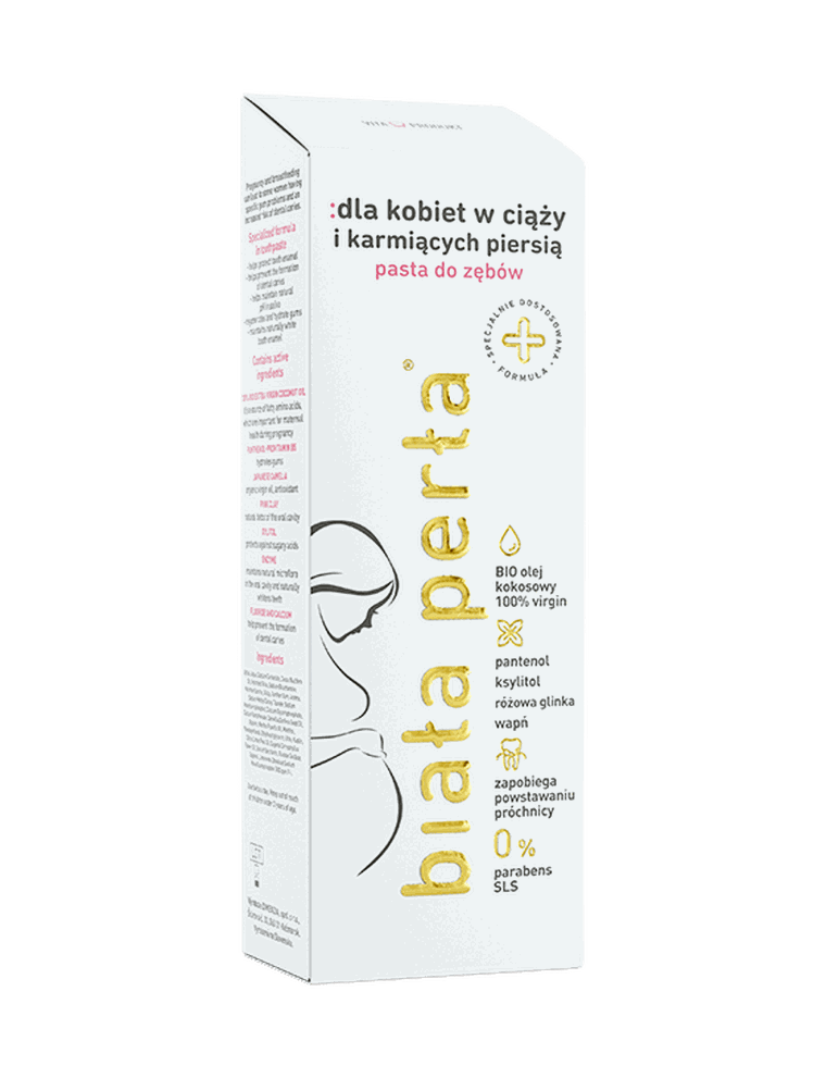 Biała Perła, pasta dla kobiet w ciąży, 75 ml