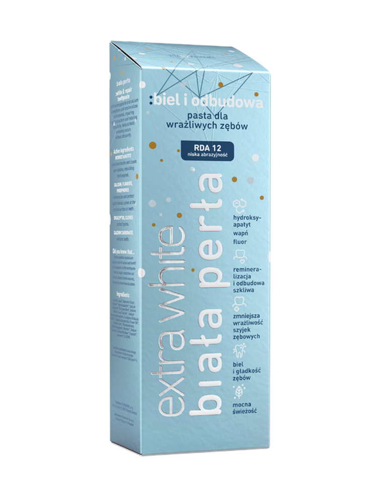 Biała Perła, pasta do zębów wybielająca, 75 ml