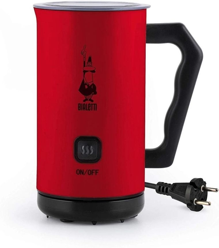 Bialetti, Milk Frother, elektryczny spieniacz do mleka, MKF02, rosso