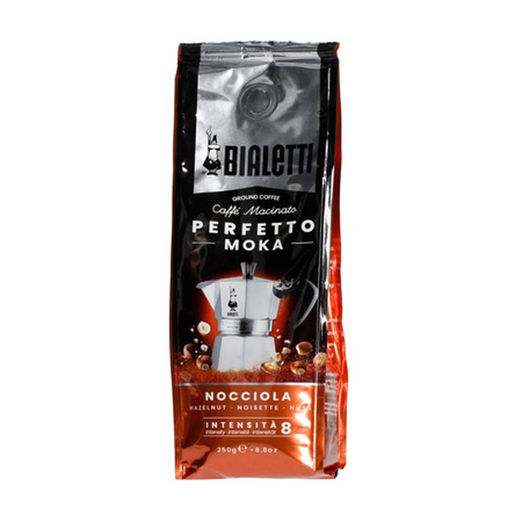 Bialetti, Perfetto Moka Nocciola, kawa mielona, 250g