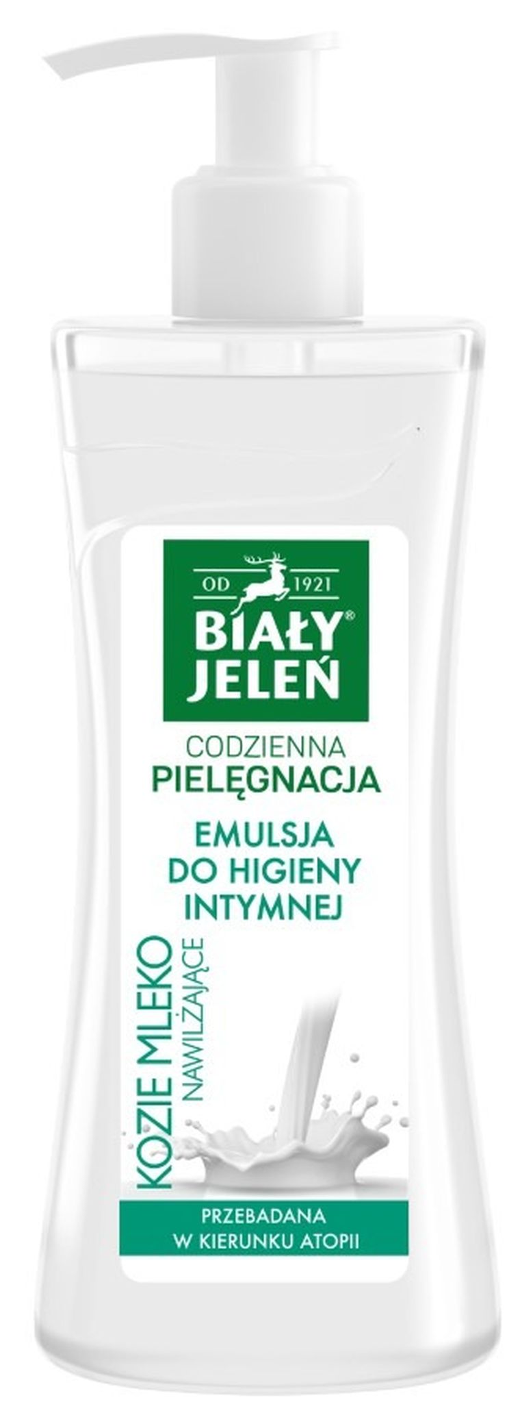 Biały Jeleń, emulsja do higieny intymnej hipoalergiczna, kozie mleko, 265 ml