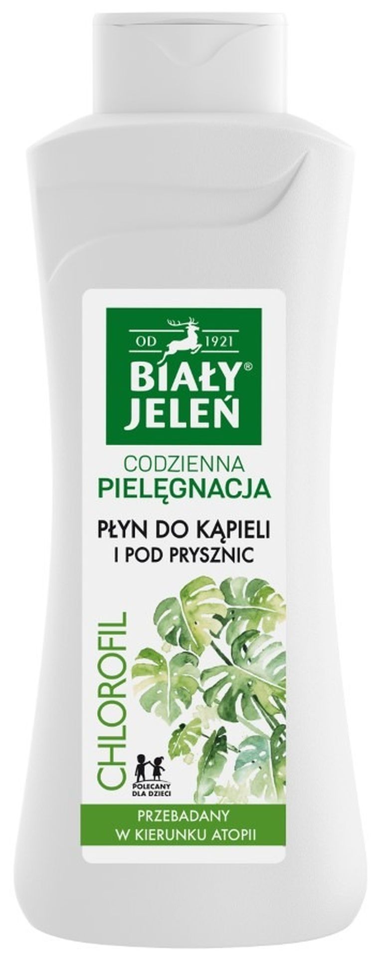 Biały Jeleń, płyn do kąpieli hipoalergiczny z chlorofilem i pantenolem