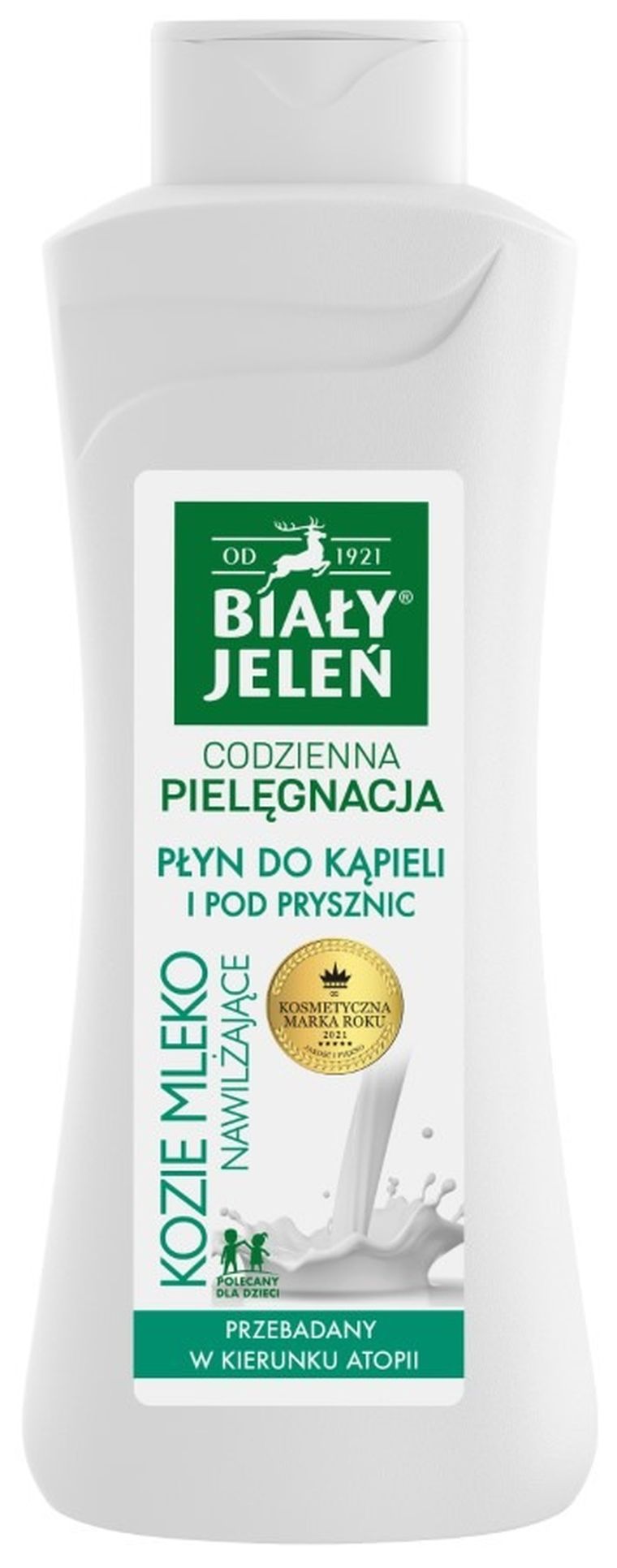 Biały Jeleń, płyn do kąpieli hipoalergiczny z kozim mlekiem
