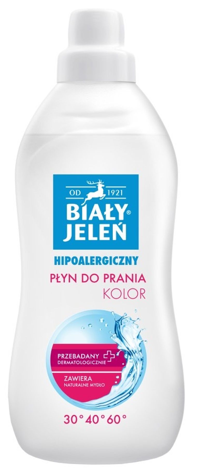 Biały Jeleń, płyn do prania kolor, 1l