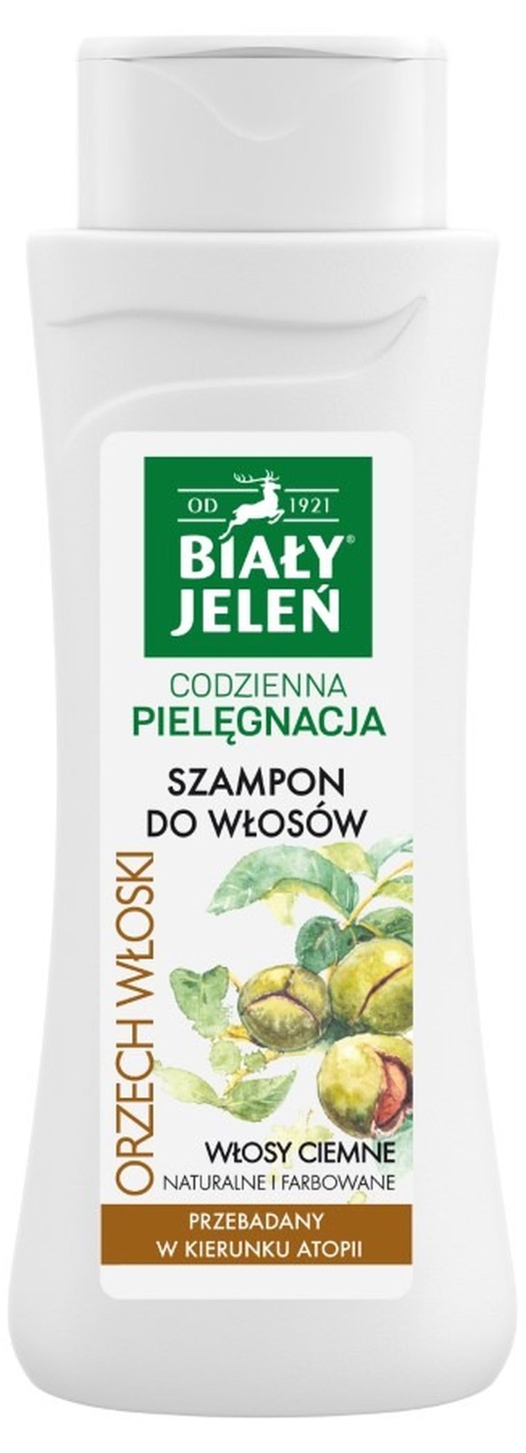Biały Jeleń, szampon hipoalergiczny z orzechem włoskim, 300 ml