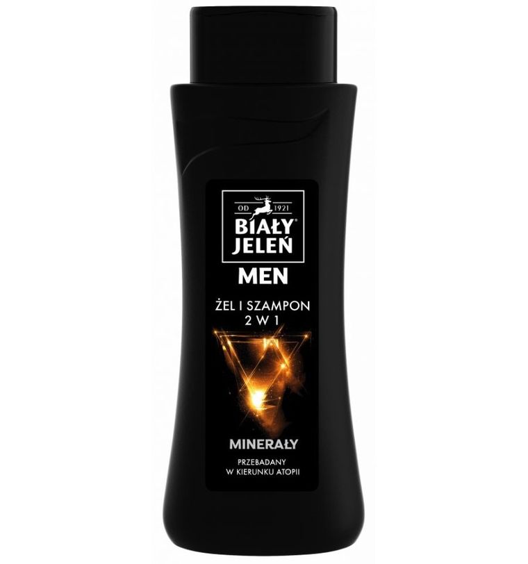 Biały Jeleń, szampon żel hipoalergiczny 2w1 for men, 300 ml