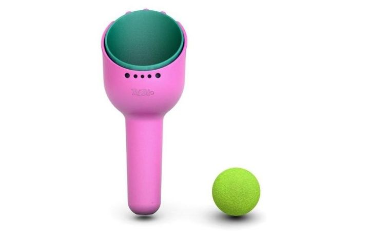 Bibio, łopatko-grabki, zabawka 3w1, róż